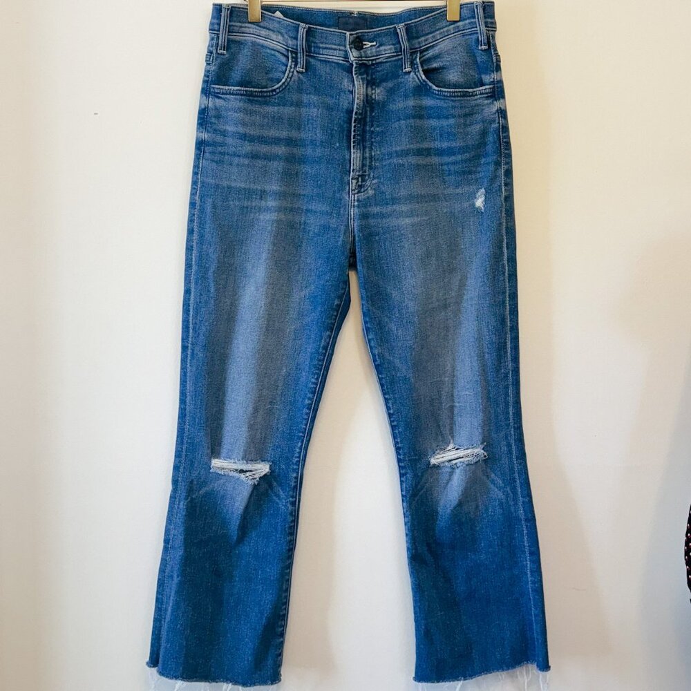 Mother The Hustler Ankle Fray in Can’t Stop Staring Size 31